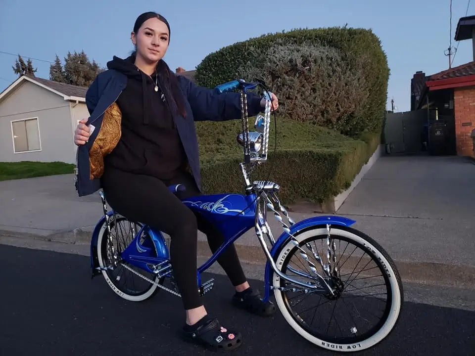 Tamco Paint Blue Nitrous on Low Rider Bicycle