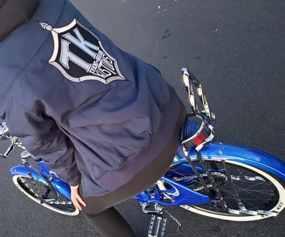 Tamco Paint Blue Nitrous on Low Rider Bicycle