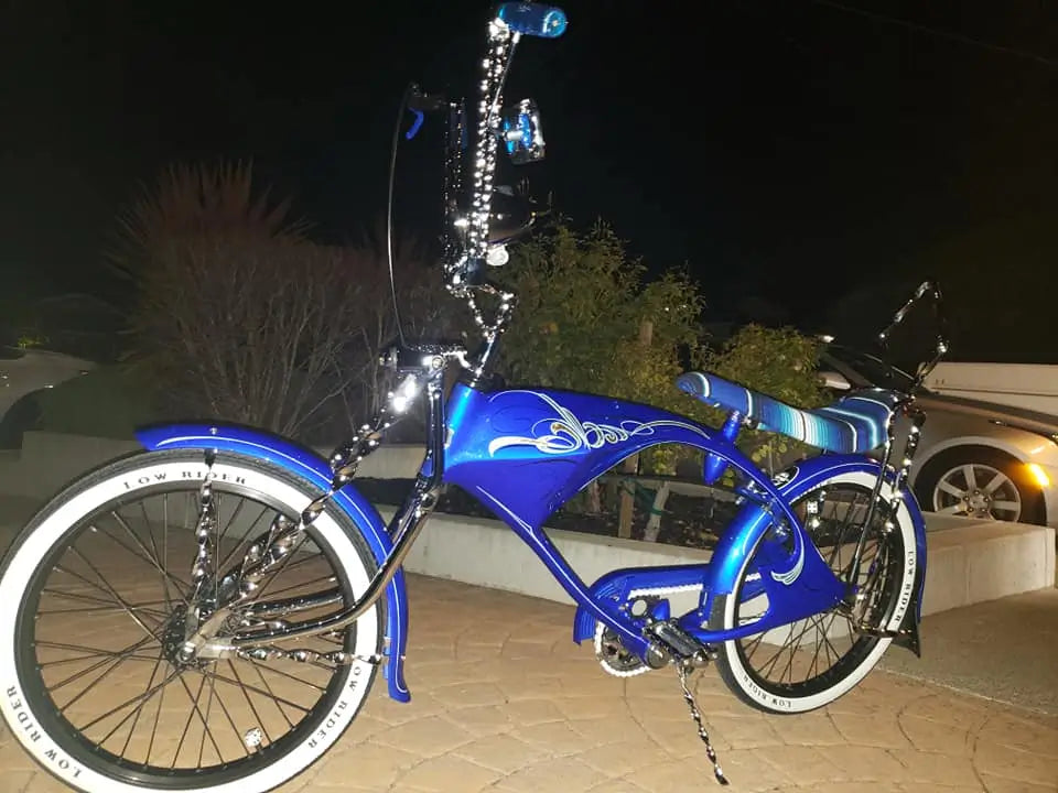 Tamco Paint Blue Nitrous on Low Rider Bicycle