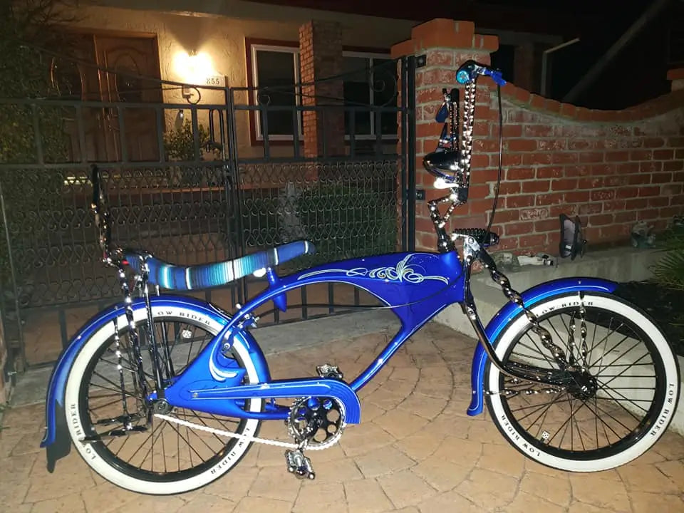 Tamco Paint Blue Nitrous on Low Rider Bicycle