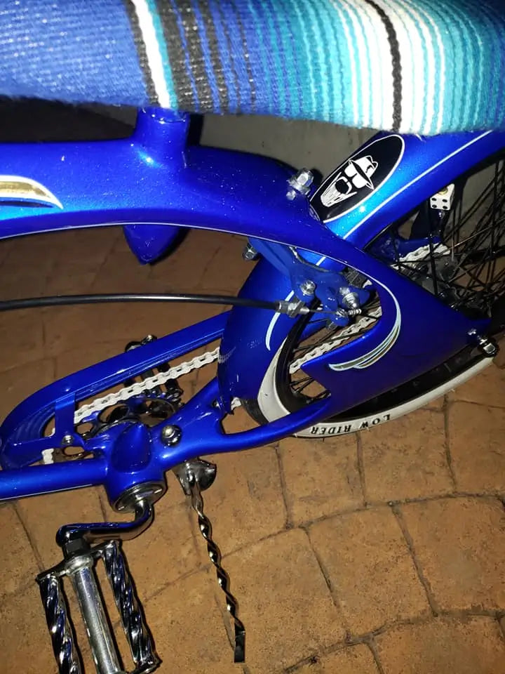 Tamco Paint Blue Nitrous on Low Rider Bicycle