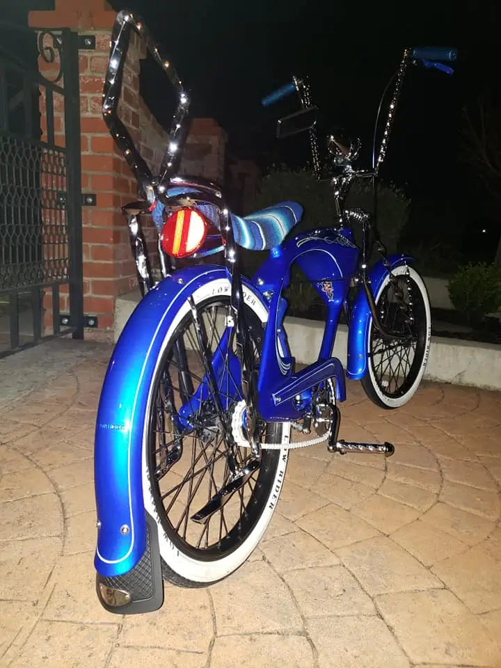 Tamco Paint Blue Nitrous on Low Rider Bicycle