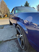 Bluetiful Metallic Custom Color 1972 Chevrolet nova