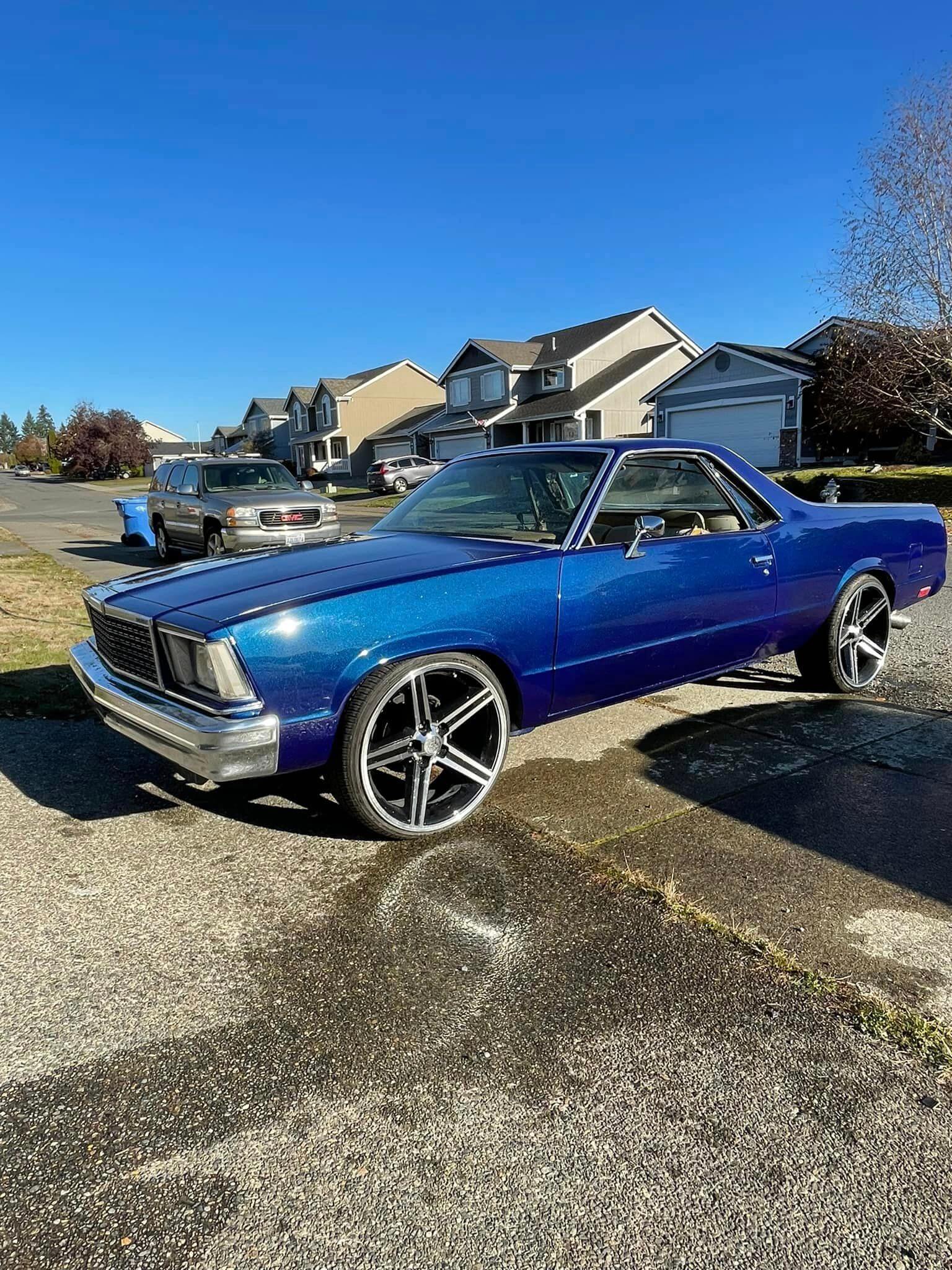 Bluetiful Metallic Custom Color 1972 Chevrolet nova