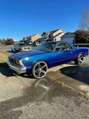 Bluetiful Metallic Custom Color 1972 Chevrolet nova