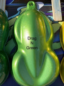Drag N Green Metallic Speed Shape