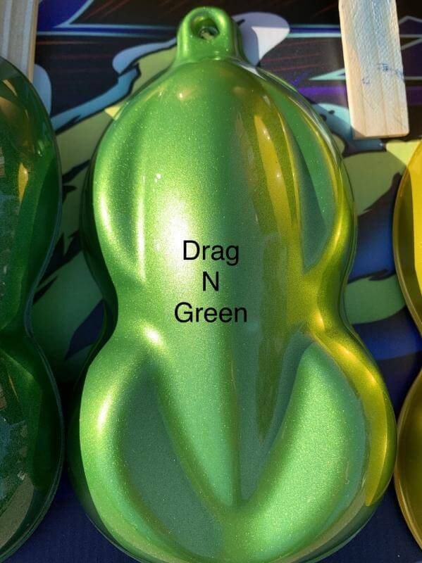 Drag N Green Metallic