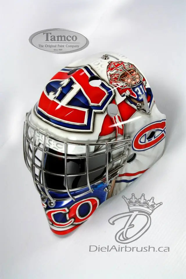 Tamco Paint HC7677 Hi-Impact Clearcoat Kit Nicolas Van Mil Goalie Mask