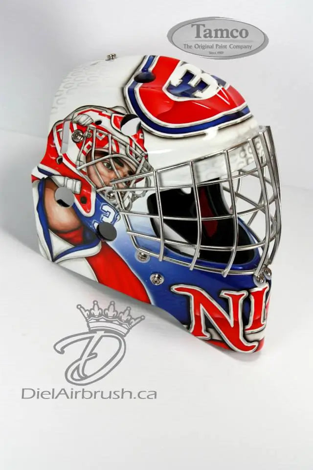 Tamco Paint HC7677 Hi-Impact Clearcoat Kit Nicolas Van Mil Goalie Mask