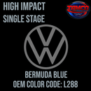 Tamco Paint Volkswagen Bermuda Blue Code L288 OEM High Impact Series Single Stage