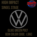 Tamco Paint Volkswagen Olive Green Poly Code L96C OEM High Impact Series Single Stage