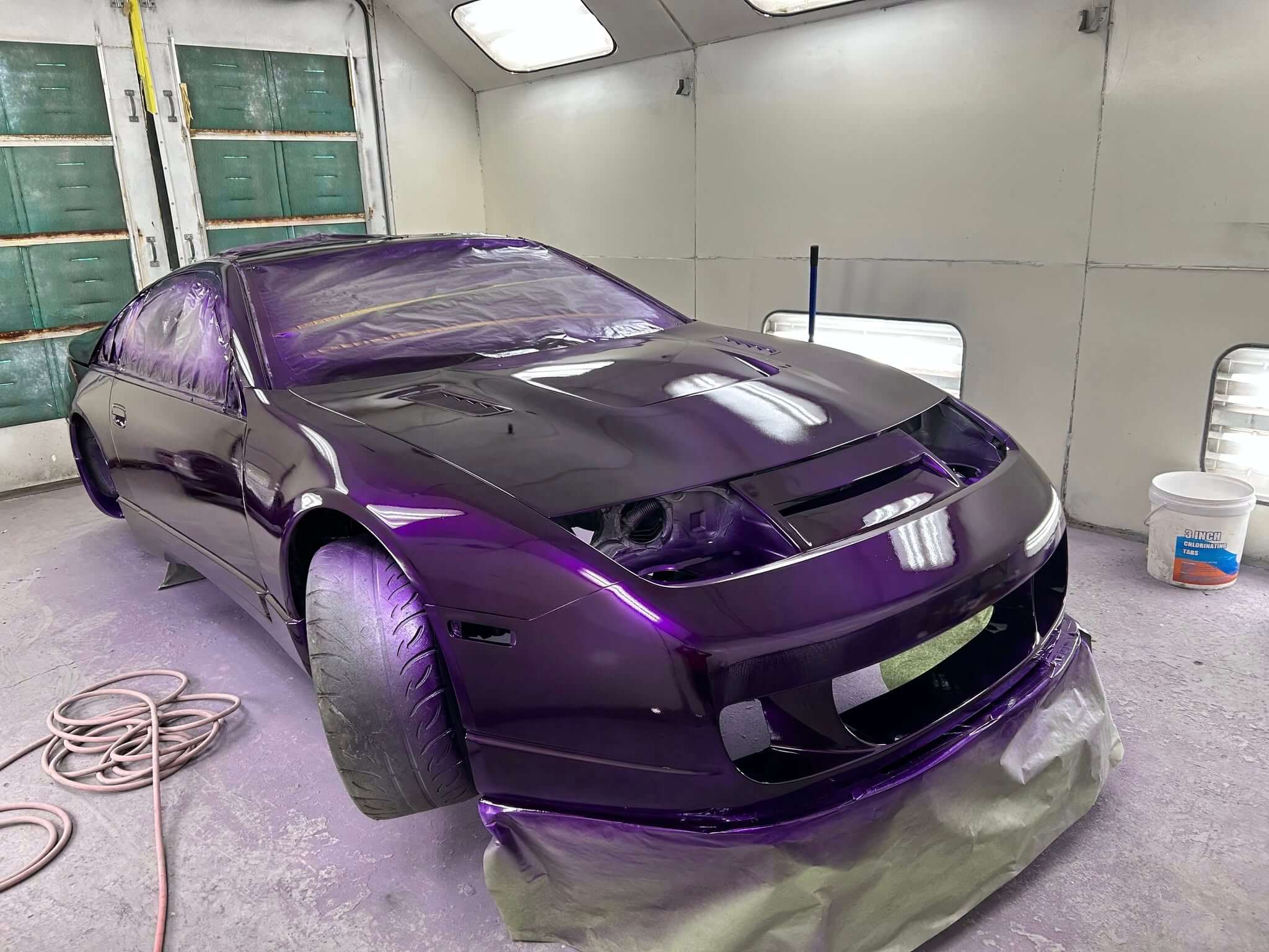 Tamco Paint Hoodoo Purple Candy in Nissan 300ZX