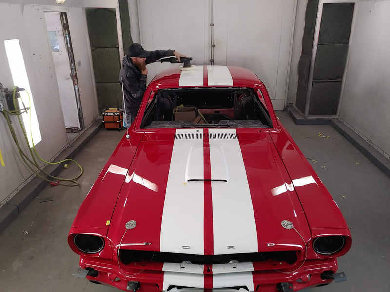 Candy Apple Red 1967 Ford Mustang