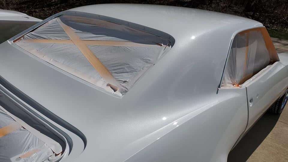 Tamco Paint 1969 Chevrolet Camaro Blizzard Of Ozz Blue Pearl 