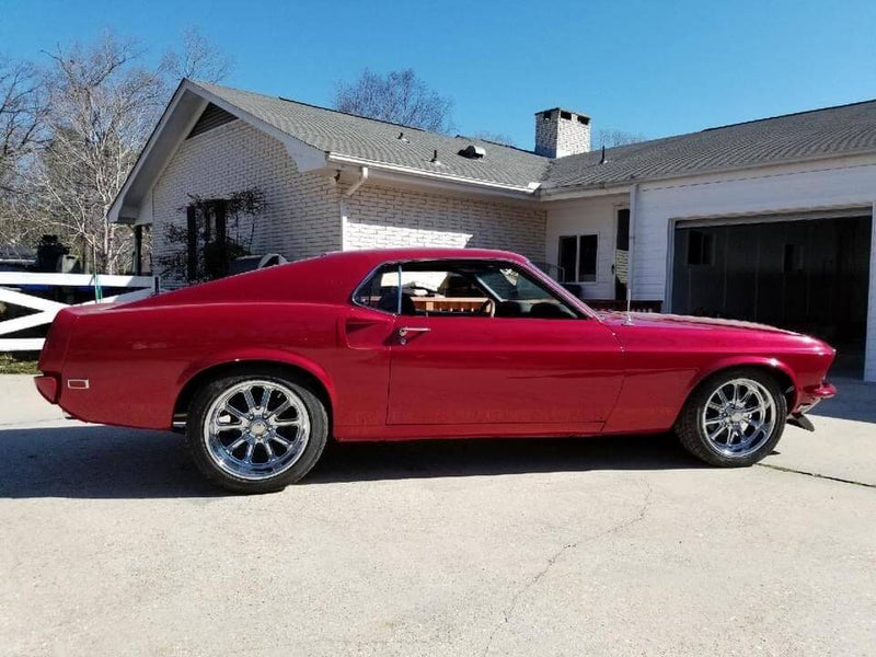 rock it red 1969 Ford Mustang