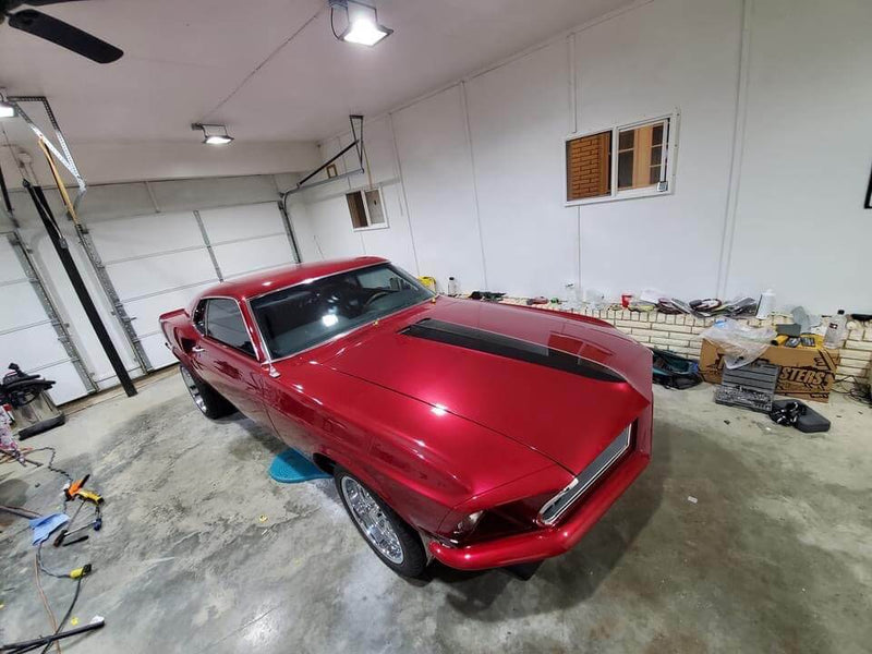 rock it red 1969 shelby