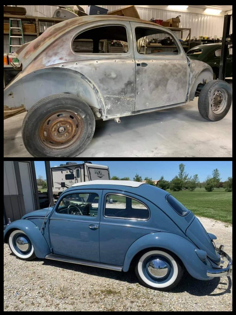 Volkswagen Capri Blue Car