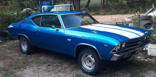 Tamco Throwback LeMans Blue 1969 Chevrolet Chevelle