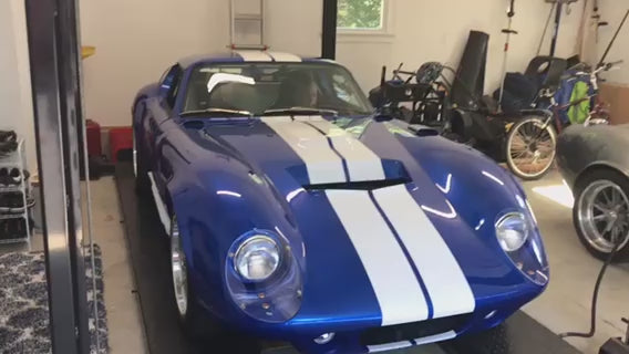 Velocity Blue Satin OEM Basecoat 1965 Shelby Daytona Coupe