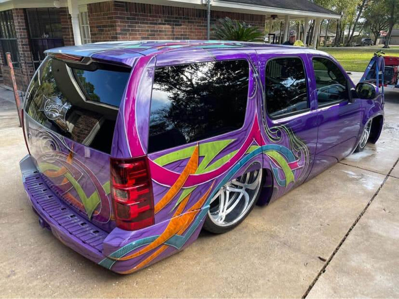 Tamco Paint Purple Pop Pearl in 2014 Chevrolet Tahoe