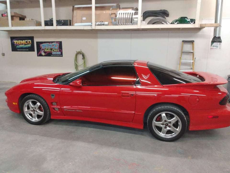 Bright Red OEM Basecoat 2002 Pontiac Firebird