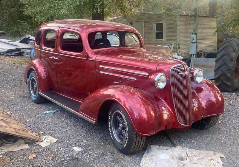 Chrysler Inferno Red Crystal Basecoat 1936 Chevrolet