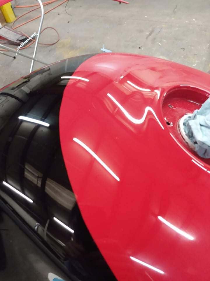 Bright Red OEM Basecoat Motor Tank