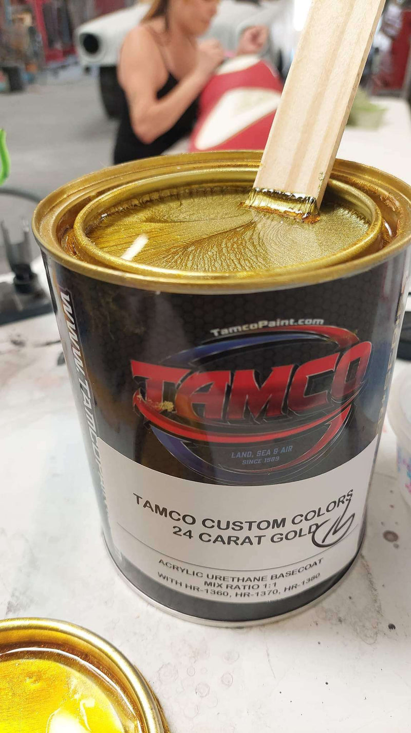 Tamco Paint 24 Carat Gold Custom Color Basecoat