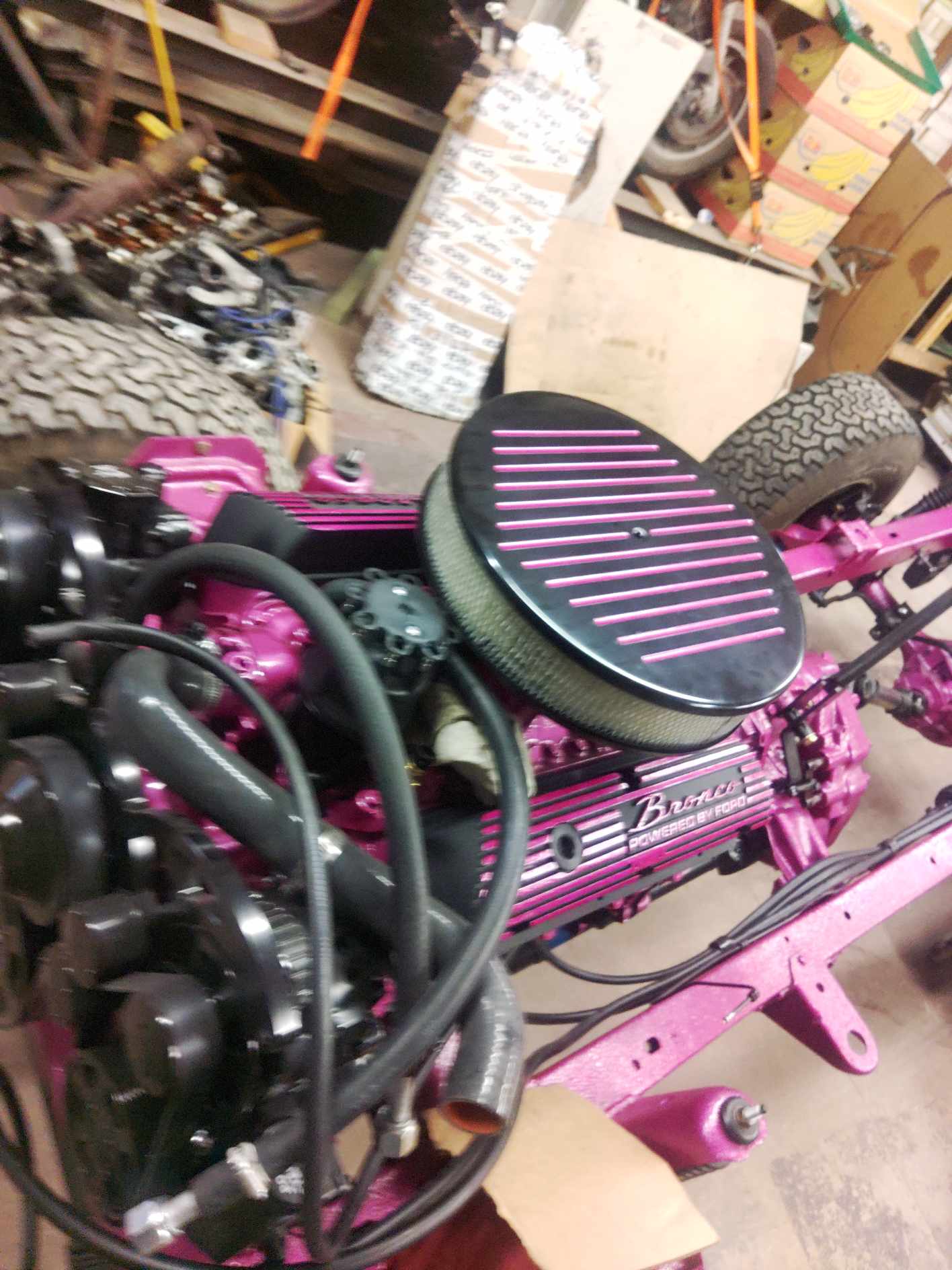Tamco Paint Ford Bronco Engine Magenta Moon 