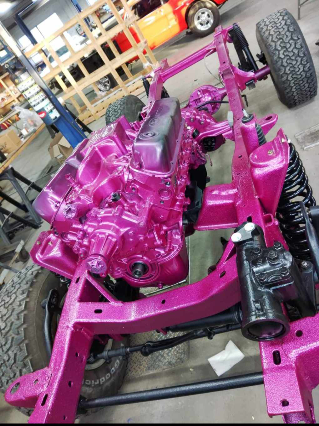 Tamco Paint Ford Bronco Magenta Moon 