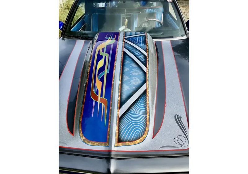 Tamco Paint Socal Blue Candy Pearl in 1987 Chevrolet El Camino