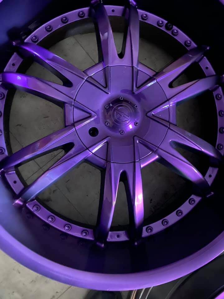 Tamco Paint  Car Wheel Stellar Violet Pearl 