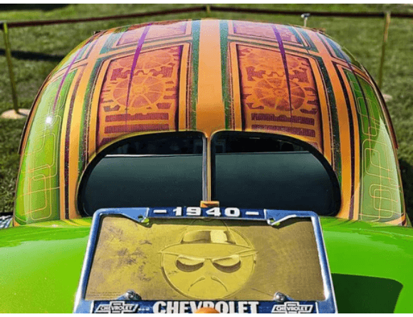 Tamco Paint Sublime Green in 1941 Willys Coupe