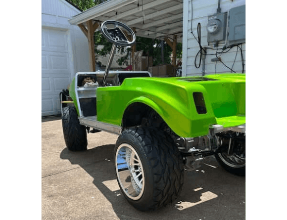 Tamco Paint Sublime Green in 2018 Golf Cart