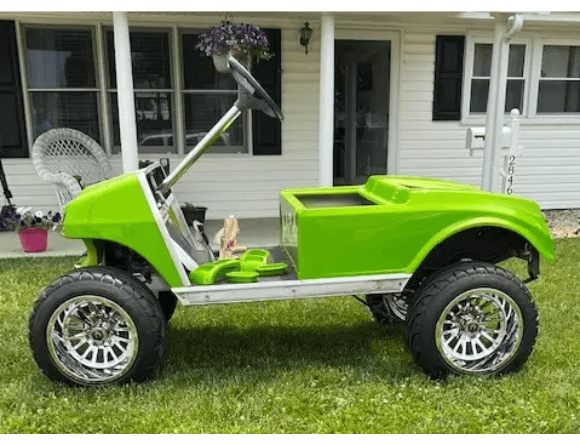 Tamco Paint Sublime Green in 2018 Golf Cart