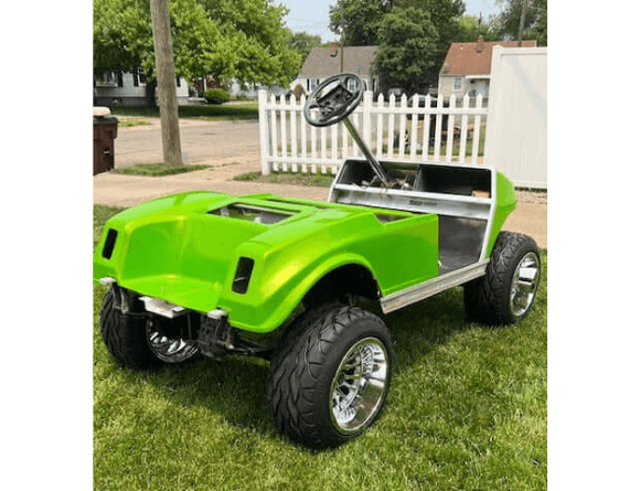 Tamco Paint Sublime Green in 2018 Golf Cart