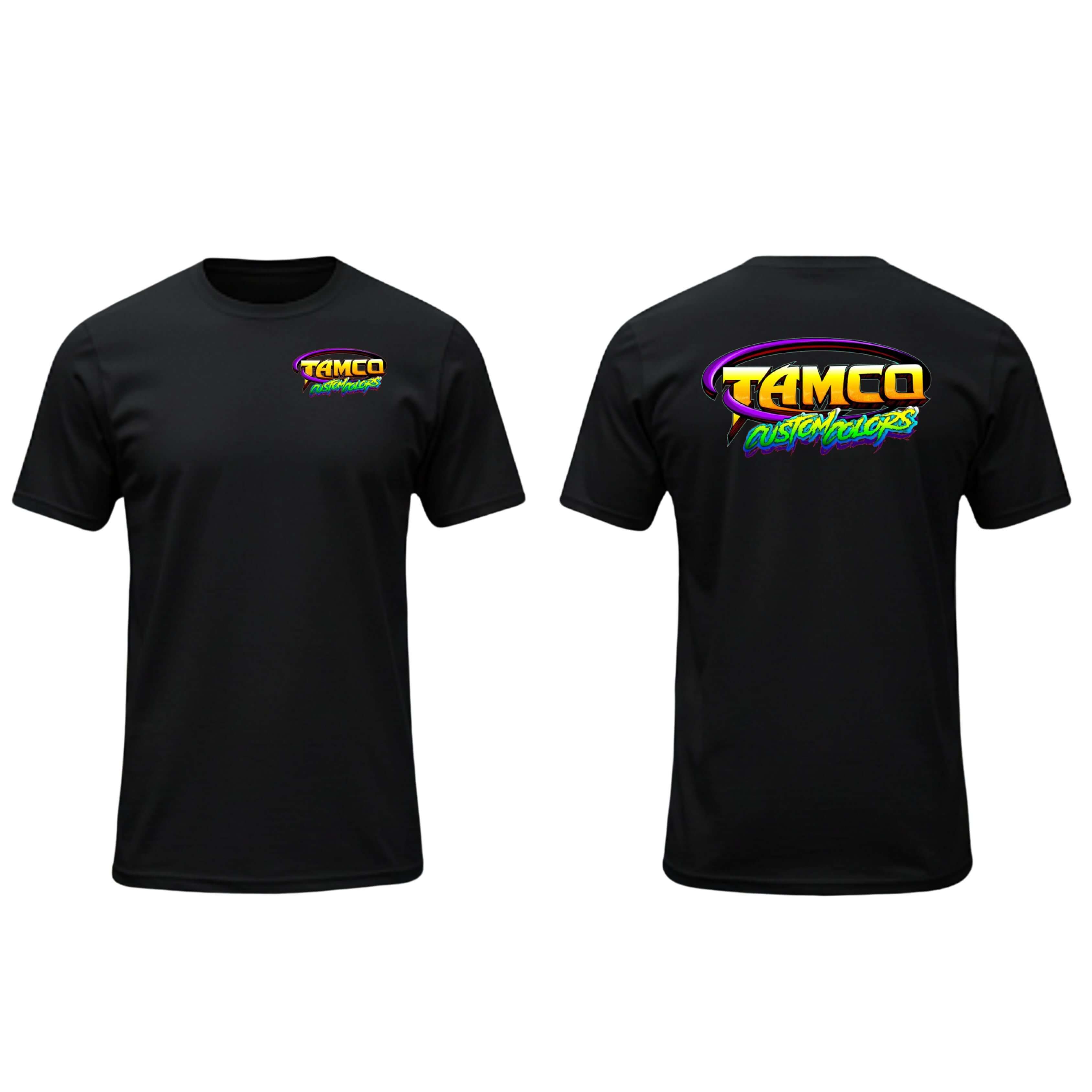 Tamco Paint Custom Colors Cotton black Tshirt
