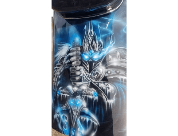 Tamco Paint Tamco Intensity Patriot Blue in Yamaha V Star 1100