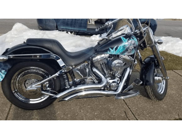 Tamco Paint Tamco Intensity Patriot Blue in Yamaha V Star 1100
