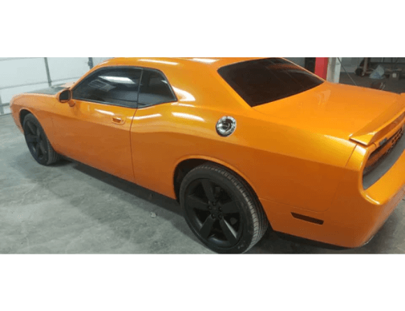 Tamco Paint Tamgerine Pearl in 2008 Dodge Challenger