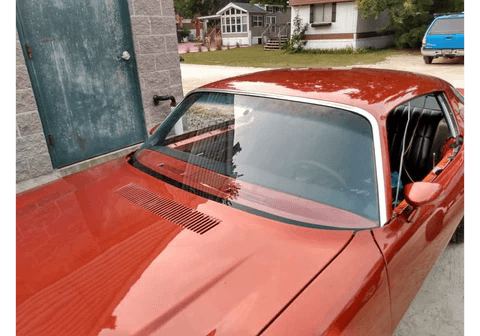 Tamco Paint Tiger Orange in 1973 Chevrolet Camaro Z28
