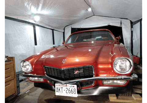 Tamco Paint Tiger Orange in 1973 Chevrolet Camaro Z28