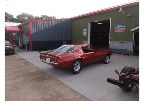 Tamco Paint Tiger Orange in 1973 Chevrolet Camaro Z28