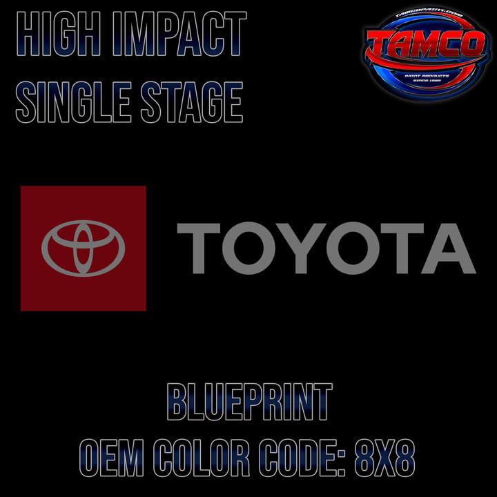 Toyota Blueprint | 8X8 | 2019-2024 | OEM High Impact Series Single Stage