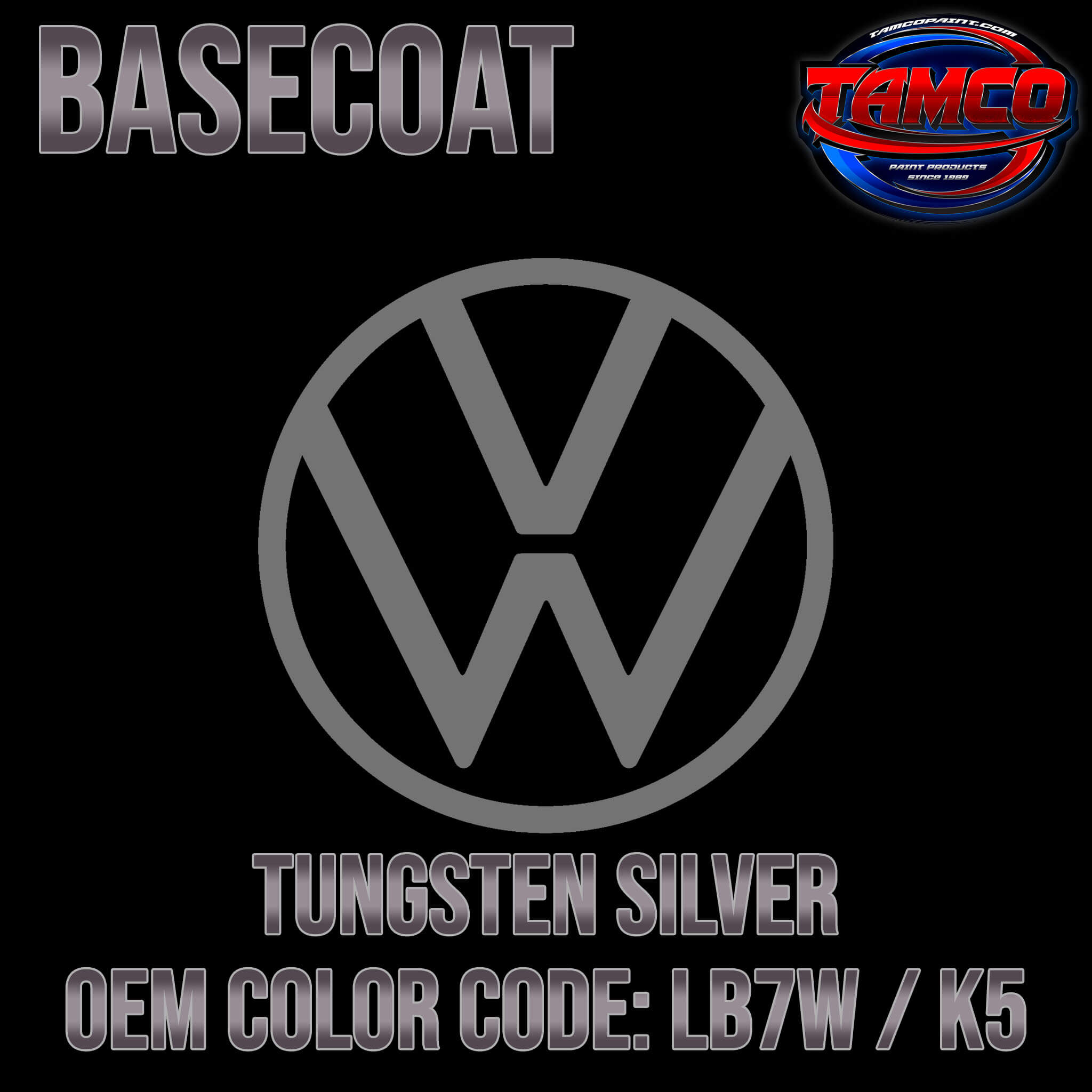 Tungsten Silver OEM Basecoat