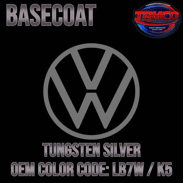 Volkswagen Tungsten Silver | LB7W / K5 | 2011-2020 | OEM Basecoat