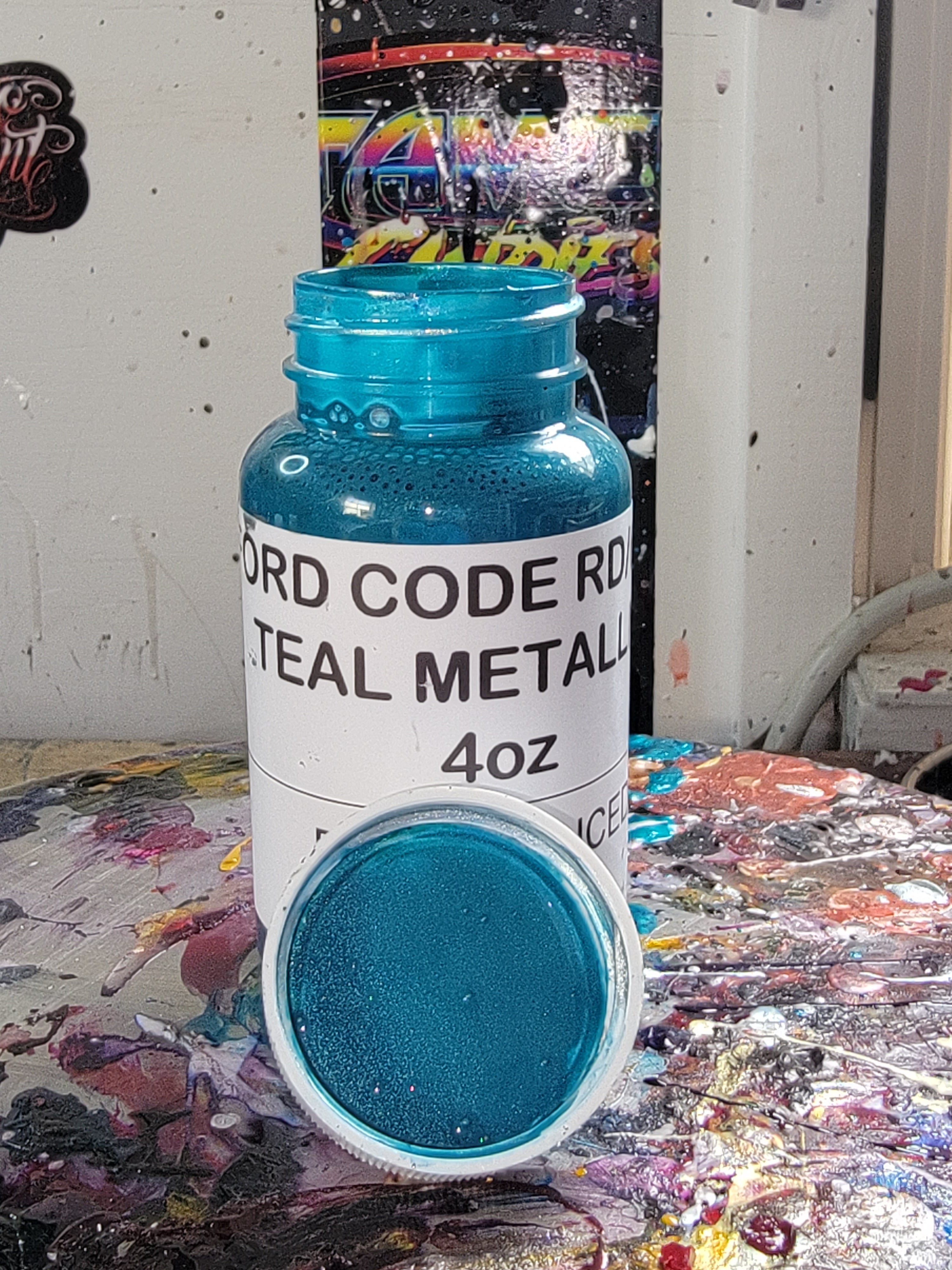 TEAL METALLIC OEM BASECOAT