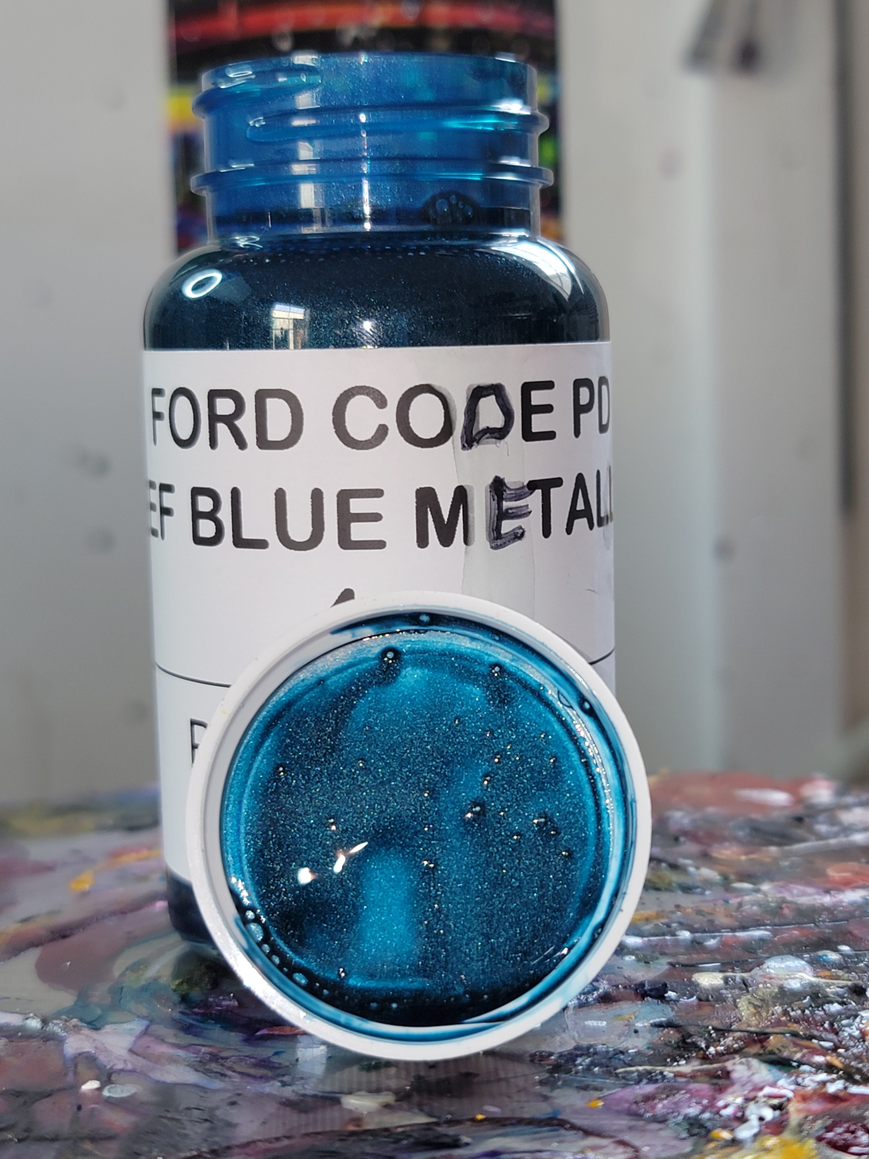 Ford Reef Blue Metallic OEM Basecoat