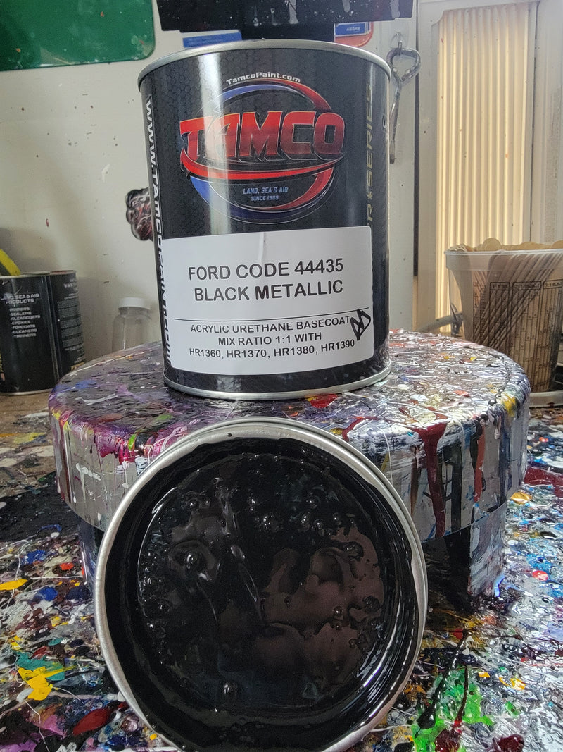 Black Metallic Color Paint