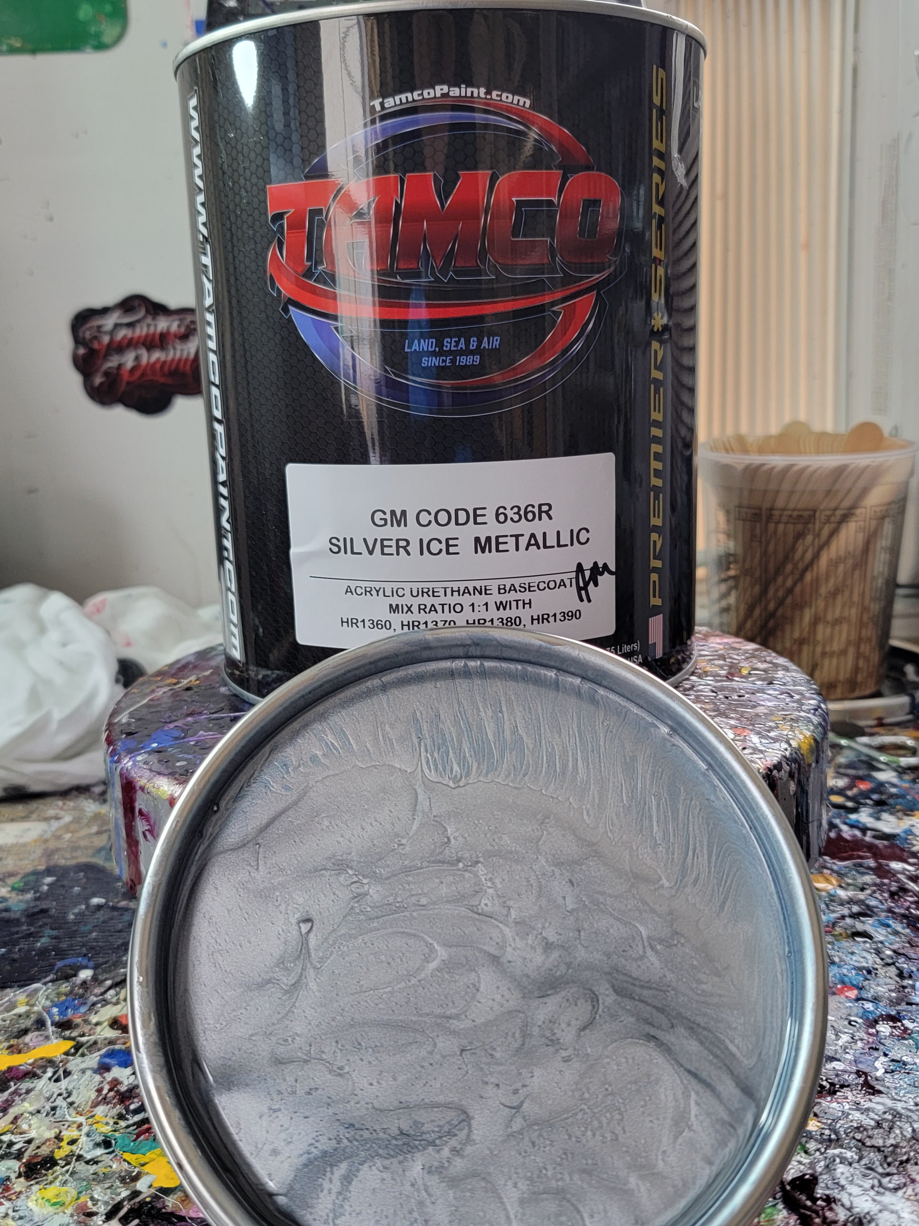 GM Silver Ice Metallic OEM Basecoat
